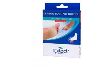 Cuscinetto plantare per dolori plantari eduroni in gel di silicone epithelium 26 epitact taglia medium