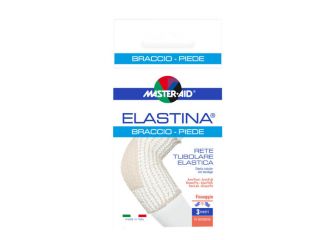 Rete tubolare elastica ipoallergenica master-aid elastina braccio/piede 3 mt in tensione calibro 4 cm