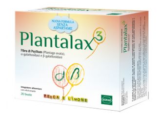 Plantalax 3 pesca limone 20 bustine