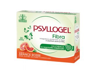 Psyllogel fibra arance rosse 20 bustine