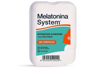 Melatonina system 300 compresse 1 mg