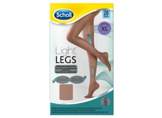 Scholl lightlegs 20 denari taglia xl colore nude 1 paio