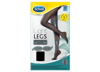 Scholl lightlegs 20 denari taglia s colore nero 1 paio