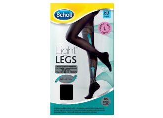 Scholl lightlegs 20 denari taglia l colore nero 1 paio