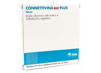 Connettivinabio plus garza 10 x 10 cm 10 pezzi