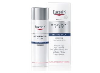 Eucerin hyaluron+filler texture ricca notte 50 ml