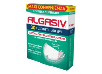 Algasiv adesivo per protesi dentaria superiore 30 pezzi