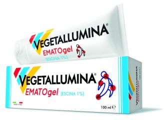 Vegetallumina ematogel escina 1% 100 ml