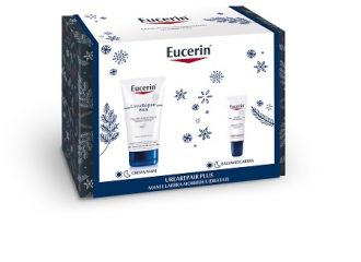 Eucerin urea repair plus xmas pack 2022 crema mani urea 75 ml + acute lip balm 10 ml