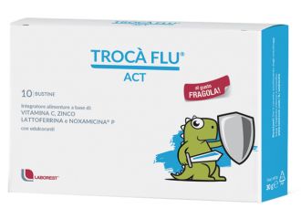 Troca' flu act 10 bustine