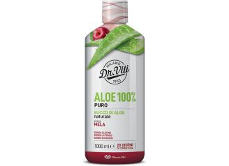 Aloe 100% puro aroma mela 1 litro