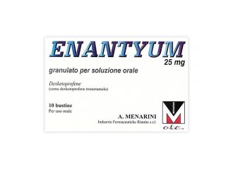 Enantyum 25 mg granulato per soluzione orale