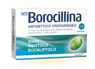 Neo borocillina antisettico orofaringeo 6,4 mg + 52 mg