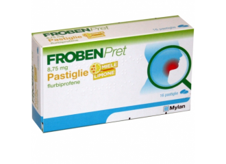 Frobenpret 8,75 mg pastiglie gusto limone e miele