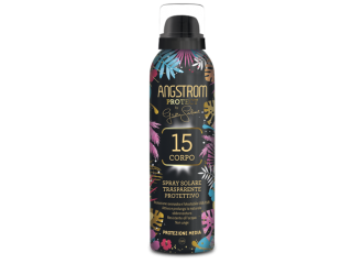 Angstrom protect 15 corpo spray solare trasparente 150 ml