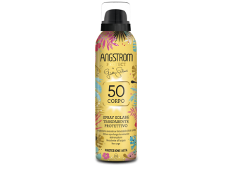 Angstrom protect 50 corpo spray solare trasparente 150 ml