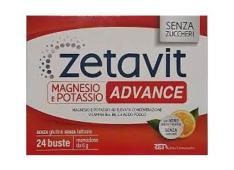 Zetavit magnesio potassio advance bustine 144 g