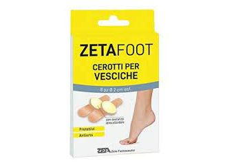 Zetafoot cerotto idrocolloidale vesciche 8 pezzi