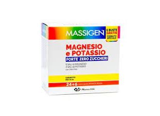 Magnesio potassio forte zero z 24 bustine + 6 bustine